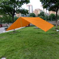 waterproof camping picnic bivouac tarp tent shelter rain cover sun shade mat 220 x 180 cm portable sun shade beach