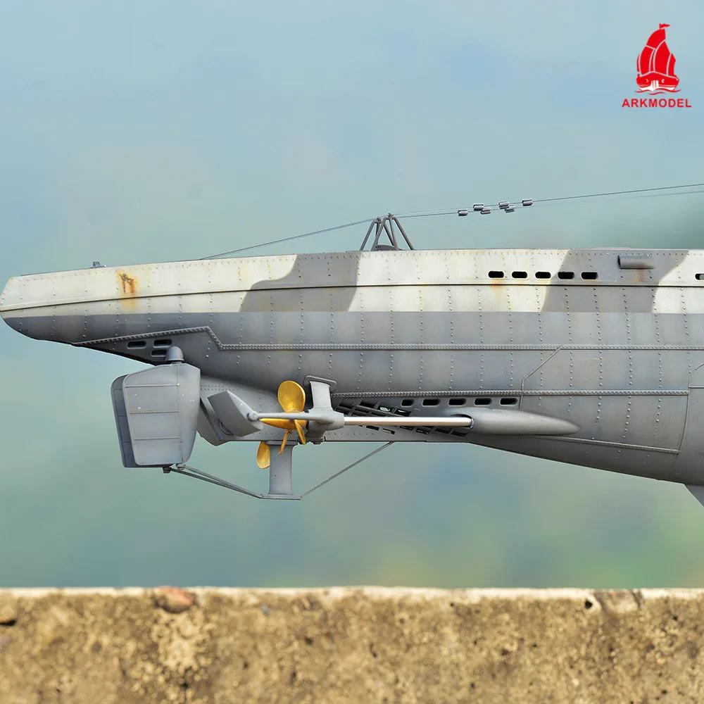 ARKMODEL немецкая u-лодка Тип VIIC RC Подводная лодка 1:48 масштабные модели пластиковые хобби комплект