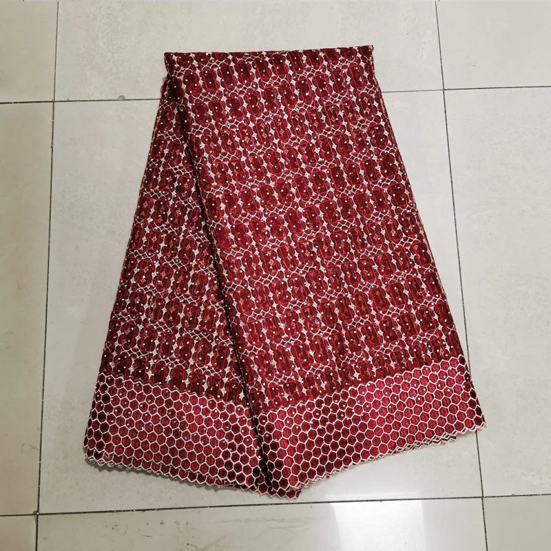 5 yards/ Free shipping 2019 High quality Nigerian lace fabric french African Dress for wedding party dress | Дом и сад