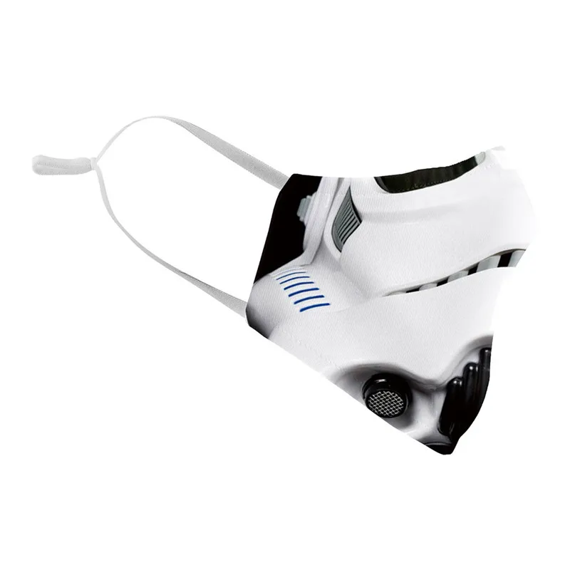 Маски с принтом мандалорцев космические войны Смываемые Дарт йода защита от пыли