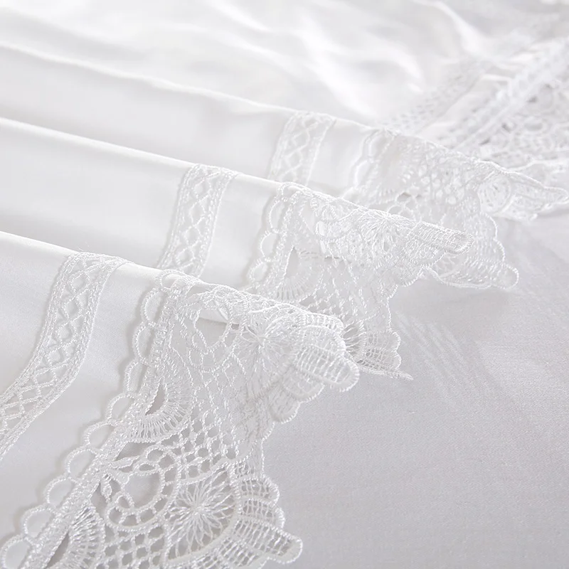 Роскошный 600TC Египетский хлопок Европейский цветочный принт комплекты