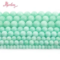 4 10mm round ball green amazonite jades beads smooth beads stone for women fashion necklace bracelets earring jewelry making 15