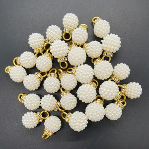 Подвеска из акрилового жемчуга, 1214 мм