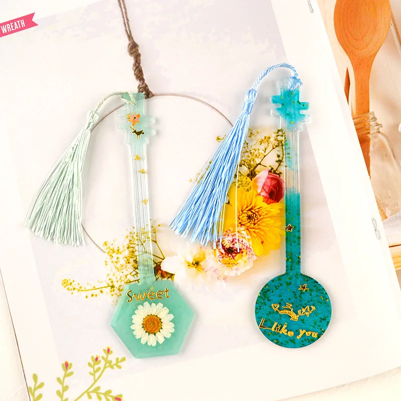 Силиконовая форма для прямоугольных закладок цветов|Инструменты и оборудование