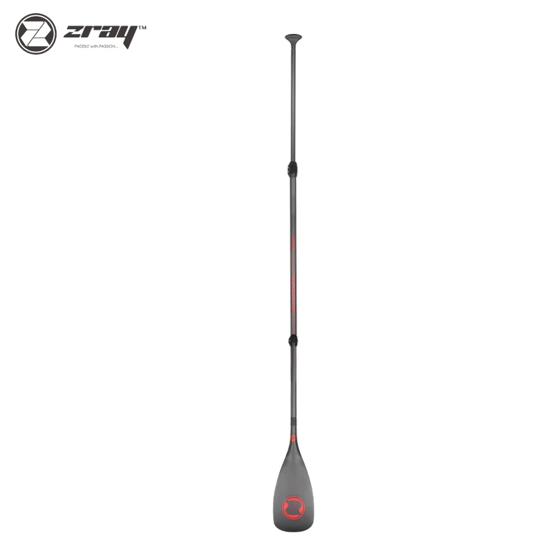 ZRAY CARBON PRO полноуглеродное 3 компонентное весло для SUP опорное доска серфинга