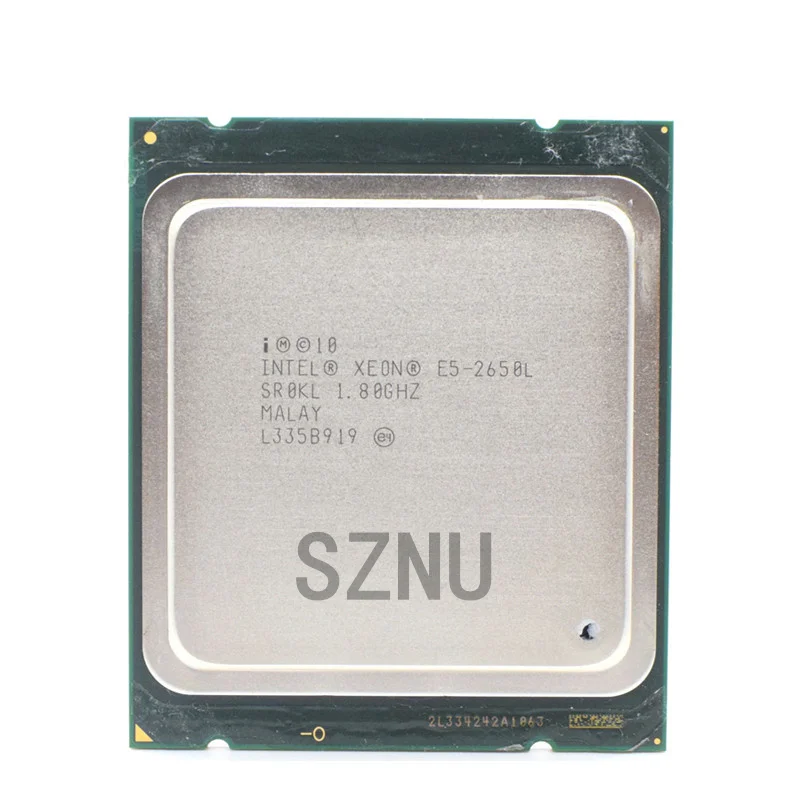 

Оригинальный процессор Intel Xeon E5-2650L 1,8 ГГц 20 МБ 8GT/s SR0KL 70 Вт LGA 2011, процессор 8 ядер E5 2650L