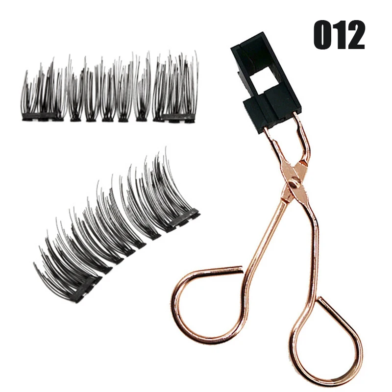 

Magnetic Eyelash Kit Quick DIY Glue-free Reusbale Magnetic False Eyelashes FEA889