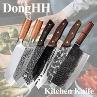 damascus steel professional kitchen knives chef knife meat cleaver chopping cutter slicer handmade meat knife cooking tools