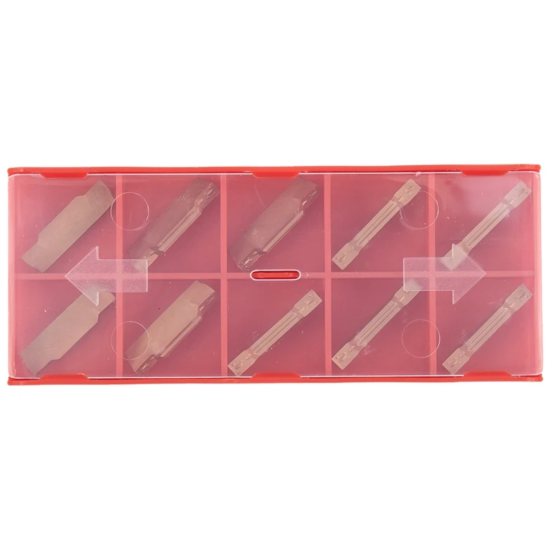 

10pcs Mgmn300-M Inserts + Mgehr2020-3 Right Hand Toolholder Boring Bar With Wrench For Lathe Cutting Turning Tool