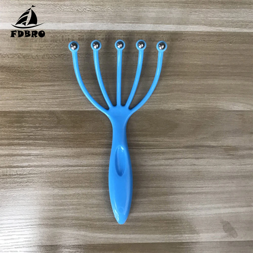 FDBRO новый стальной шариковый массажер для снятия стресса и шеи в спа