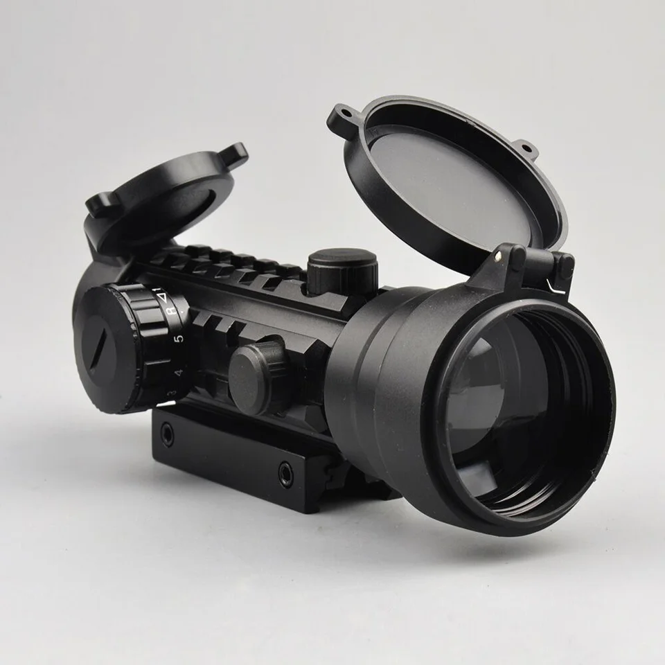 Металлическая Охотничья винтовка 2x42 красный зеленый точечный прицел для