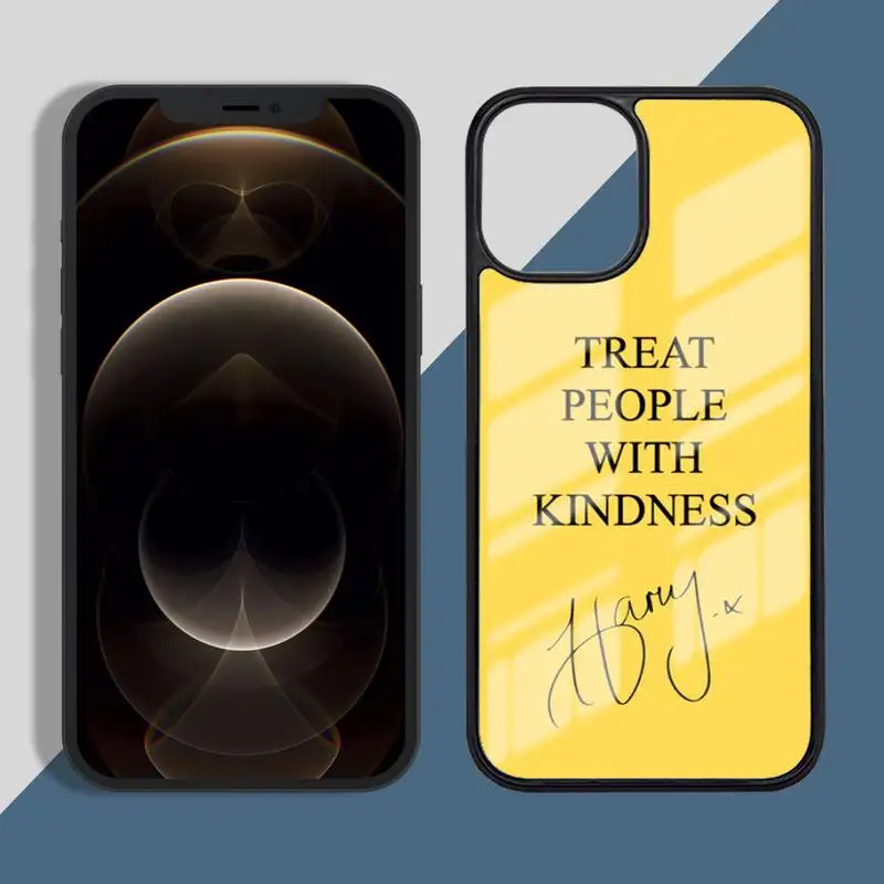 

Harry Styles Relate to Kindness Phone Case PC for iPhone 11 12 pro XS MAX 8 7 6 6S Plus X 5S SE 2020 XR