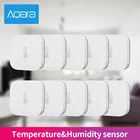 Датчик температуры Aqara, умный датчик давления воздуха, влажности, окружающей среды, умное управление, соединение Zigbee для приложения xiaomi Mi home