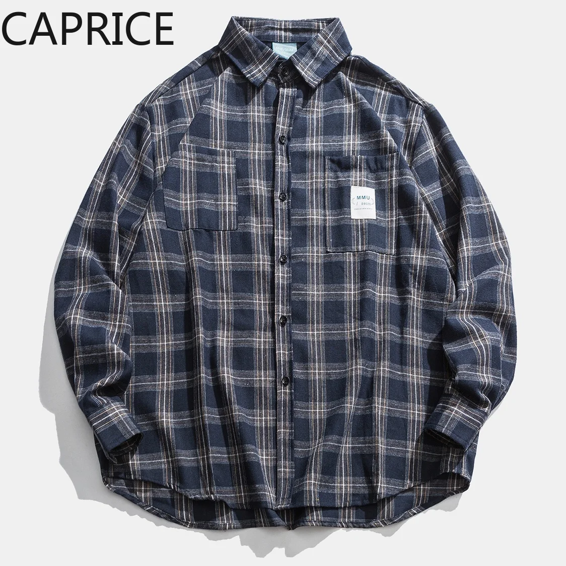 2019 осенняя и зимняя Повседневная рубашка с длинными рукавами хип хоп Уличная