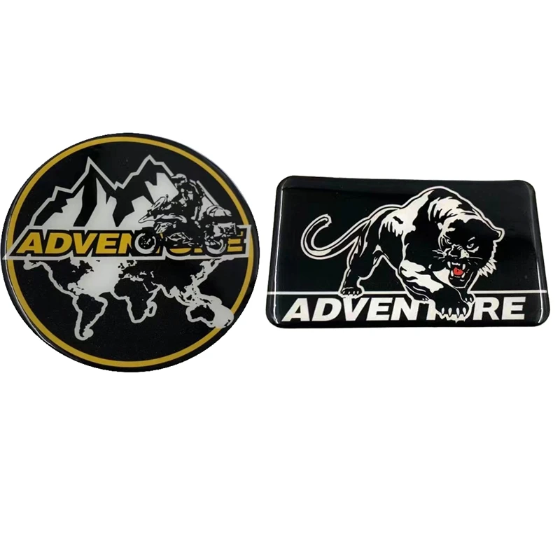 Мотоциклетные наклейки ADV Приключения ветровое стекло багаж алюминиевый чехол