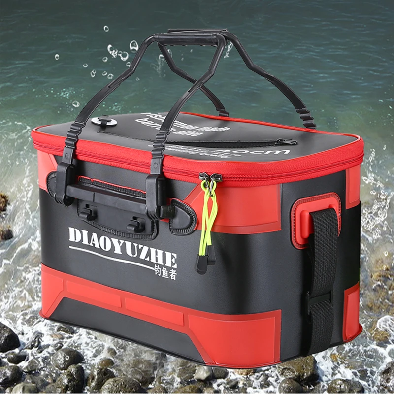 Складная Рыболовная Сумка-ведро водонепроницаемая Улучшенная сумка для снастей