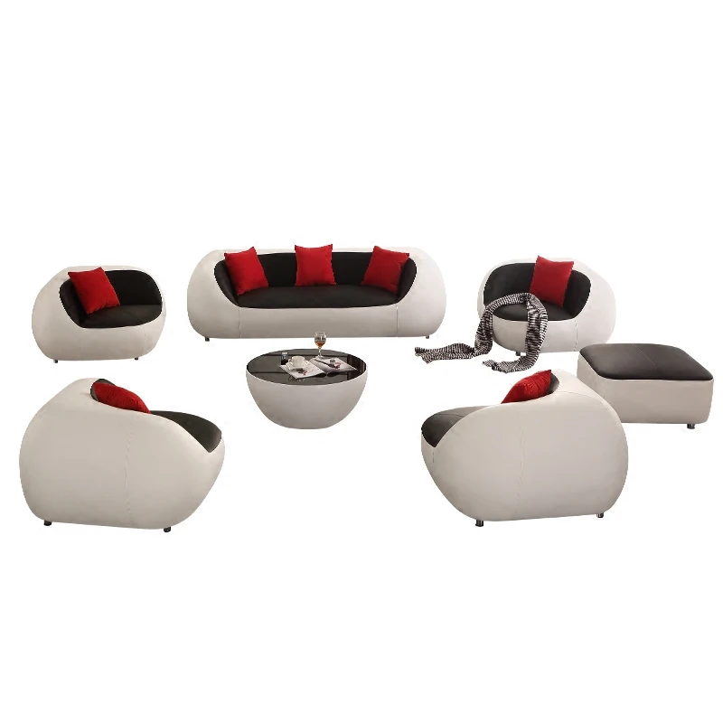 Простой кожаный диван GY креативная современная кожаная художественная