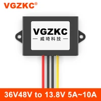 vgzkc 36v48v to 13 8v 5a 8a 10a dc step down module 20 60v to 13 8v car power converter transformer