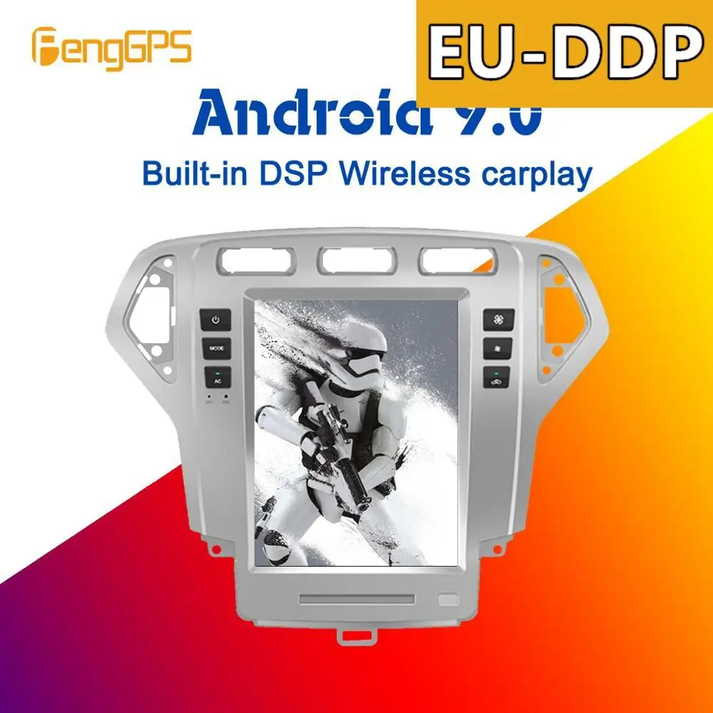 Для Ford Mondeo MK4 радио Android 2007 - 2010 мультимедиа PX6 GPS навигация головное устройство