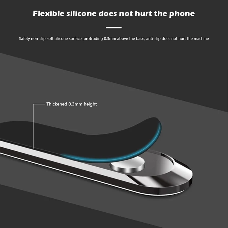 Магнитная Металлическая Автомобильная Подставка для телефона IPhone 11 Pro Max XR XS Samsung