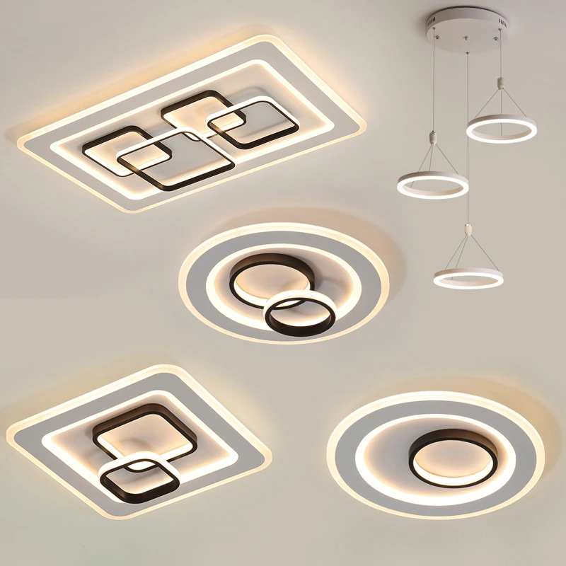 

New design LED Ceiling Light For Living room Dining Bedroom luminarias para teto Led Lights For Home lighting fixture modern