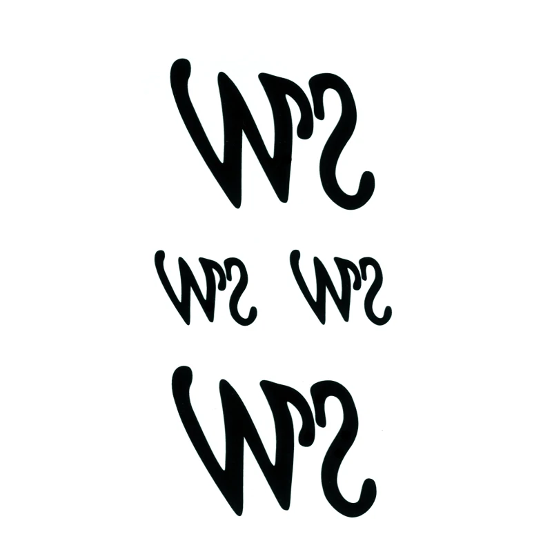 SW водонепроницаемые Временные татуировки мужские искусственные боди-арт