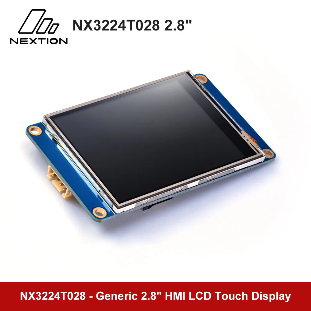 Nextion NX3224T028-2," интеллектуальный Полноцветный сенсорный дисплей TFT lcd модуль Nextion Базовая Серия lcd сенсорный дисплей