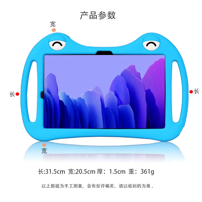 mingfeng silicon case for realme pad 10 4 tablet pc funda cover for realmepad 10 4tablet kids adjustable folding stand cover free global shipping