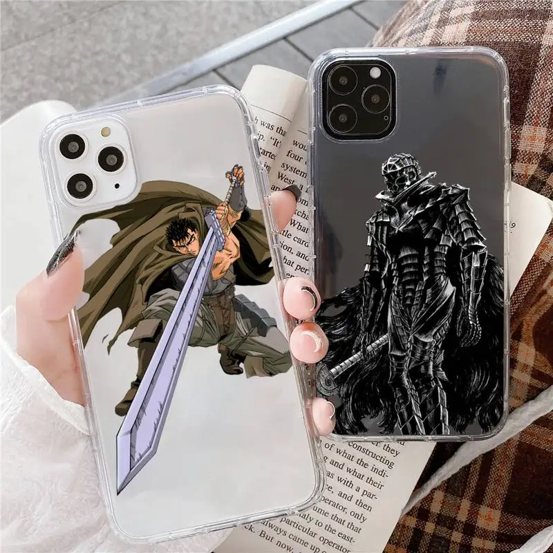 

Berserk Guts Anime Phone Case For for iphone 12 Mini SE 2020 5 5S 6 6S Plus 7 8 Plus X XR XS 11 Pro Max Fundas Coque