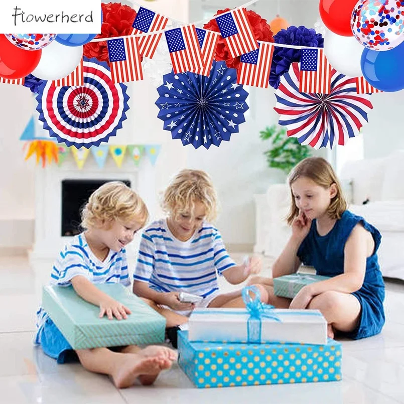 Отечественной набор гель лаков 34 PACK на День независимости США вечерние