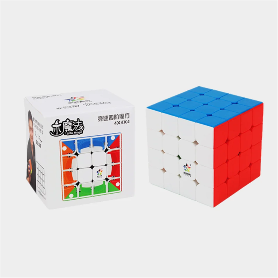 Yuxin Little Magic 4x4 кубик рубика магнитный головоломка магический куб 4 слоя скоростной