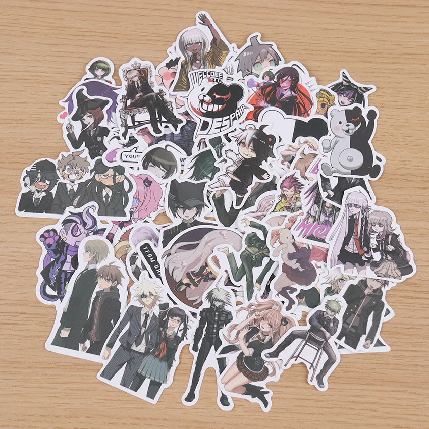 50 шт./упак. Danganronpa Водонепроницаемая наклейка для игры сделай сам сноуборда