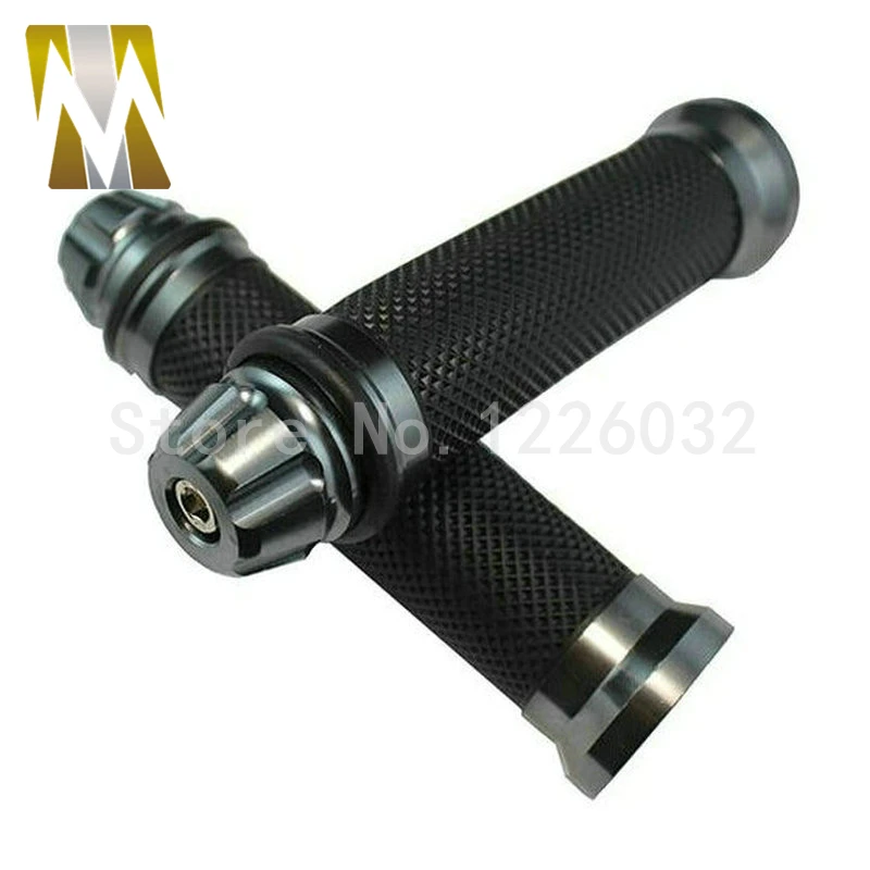 

Новые мотоциклетные 7/8 "ручки на руль для Suzuki Kawasaki Yamaha ручные ручки красный серый синий черный