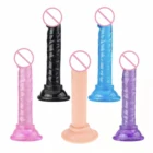 Мини-фаллоимитаторы мягкая железная маленькая искусственная присоска для пениса вагинальная Анальная пробка товары для взрослых интимные игрушки для женщин мастурбатор