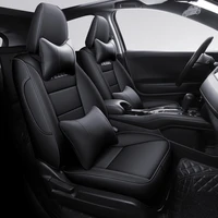 luxury custom fit car seat cover for honda vezel 2014 2015 2016 2017 2018 2019 leather waterproof auto accessories seat covers