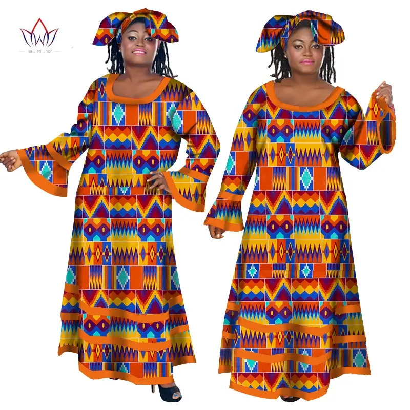 2017 летние Базен Дашики африканские платья для женщин длинное платье личное