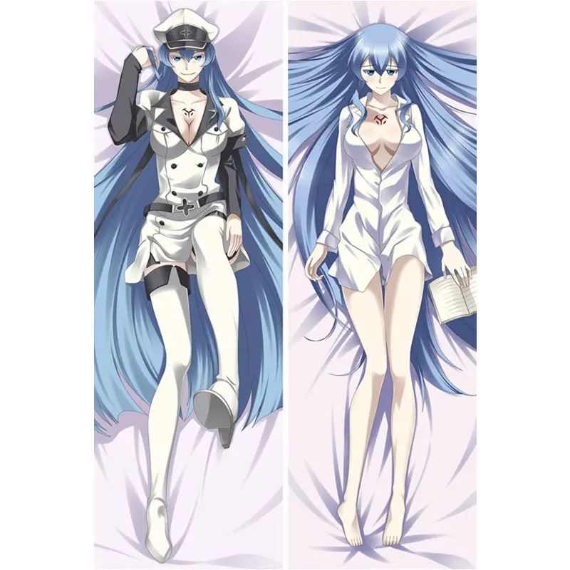 Японская игра Аниме анимэ Akame Ga Kill новая песня Hug тела подушку чехол костюм крышка
