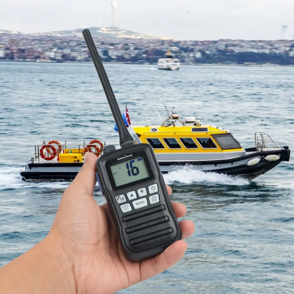 RS-25M VHF морской трансивер IP-X7 водонепроницаемая портативная рация двусторонняя
