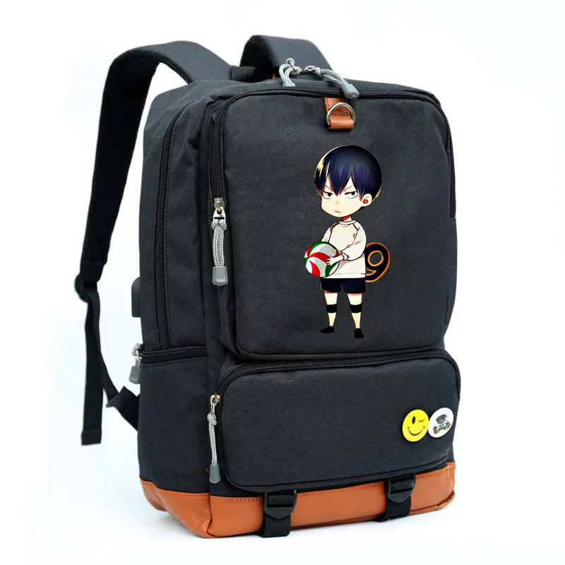 

Haikyuu! Рюкзак тканевый большой для детей, для путешествий, аниме-волейбол принц шойо, кенма, кагеяма