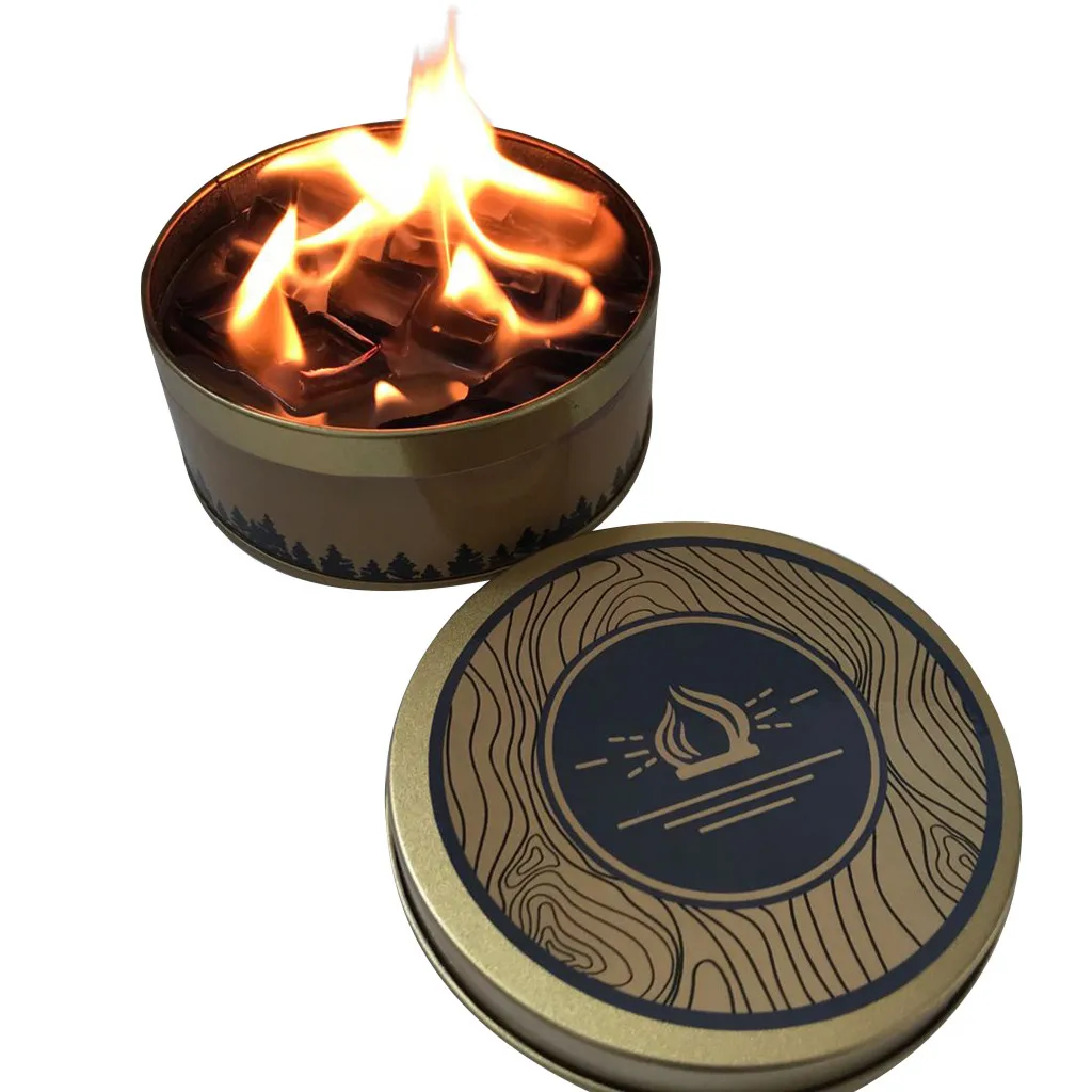 Портативный костер Наружное освещение бак нагревательный древесный уголь