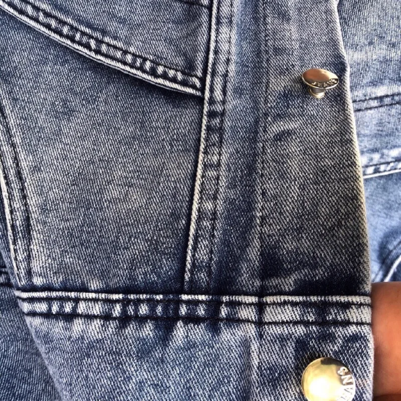 

Korean Denim Jacket Women Solid Jeans Bomber Jacket Women Coats Female Outwear Long Coat Harajuku Plus Size Streetwear Gothic