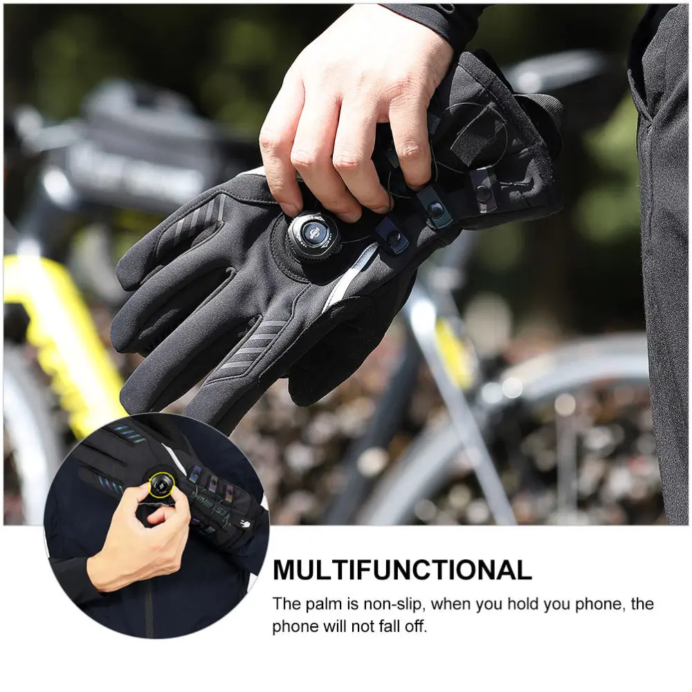 

1 Pair Winter Cycling with Lock Warm Cycling Supplies for Men