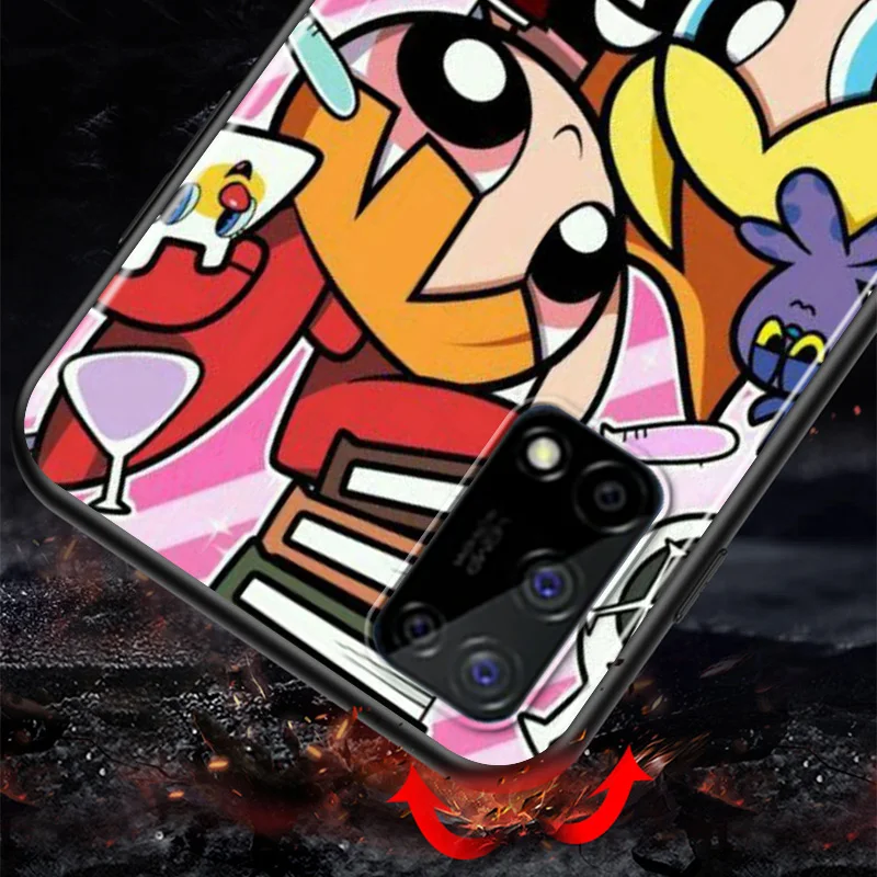 

Cartoon Cute little Policewoman For Honor V9 Play 3E 8S 8C 8X MAX 8A 2020 Prime 8 7S 7A Pro 7C Phone Case