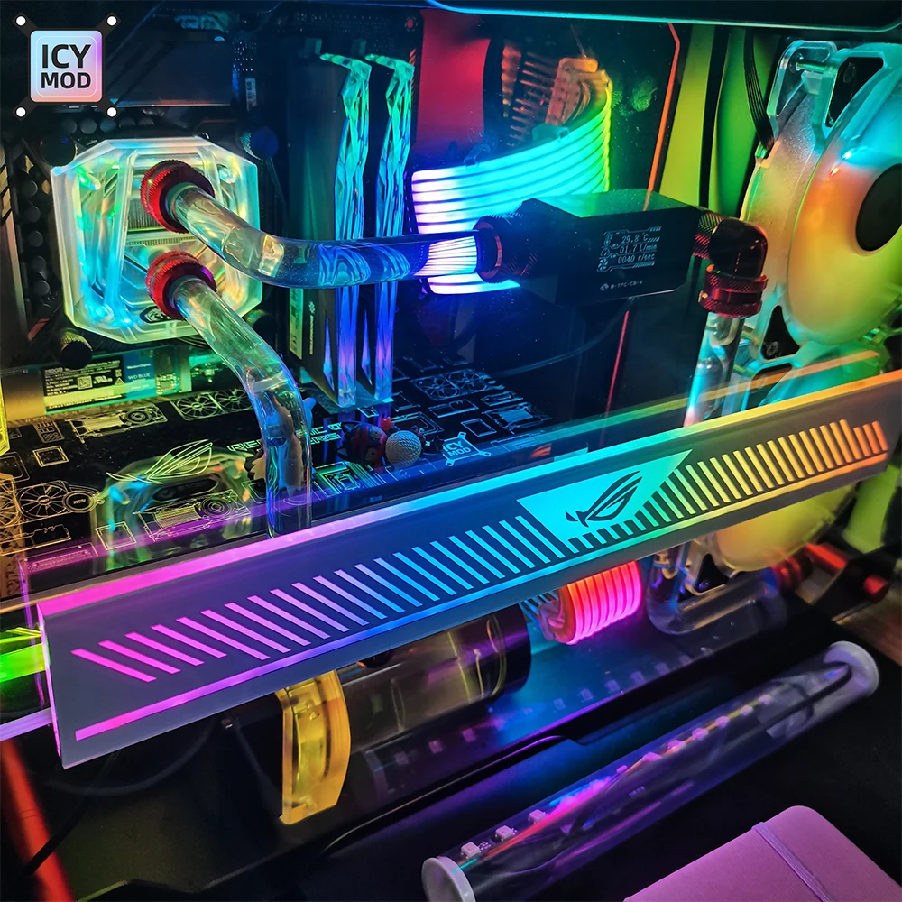 Боковая панель RGB GPU настраиваемая A-RGB VGA декоративная крышка видеокарты под заказ