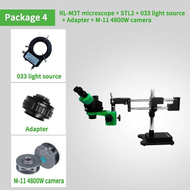 Двойной кронштейн универсальный Тринокулярный стереомикроскоп Ремонт