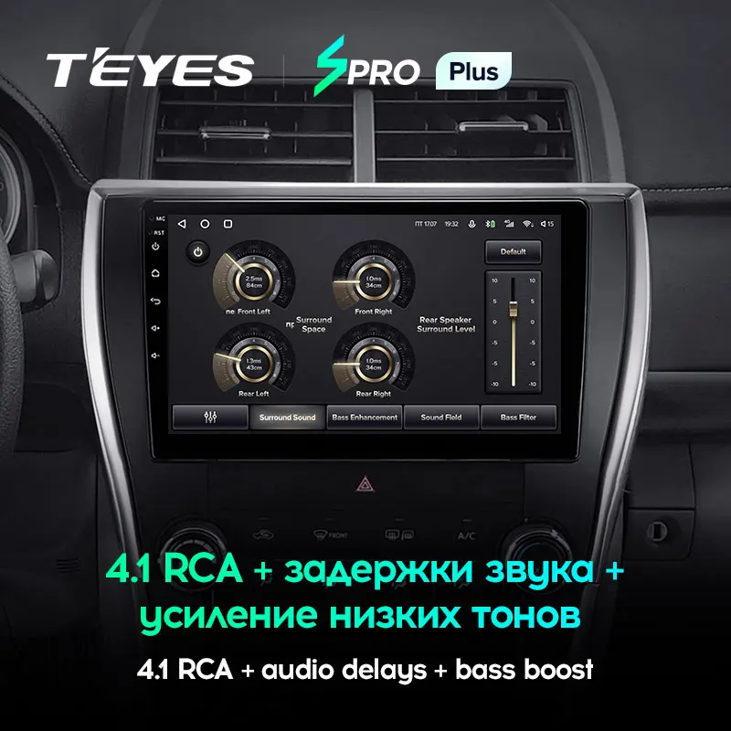 TEYES SPRO Plus Штатная магнитола For Тойота Камри 55 50 рестайлинг Toyota Camry 7 XV 2014 - 2017 US EDITION