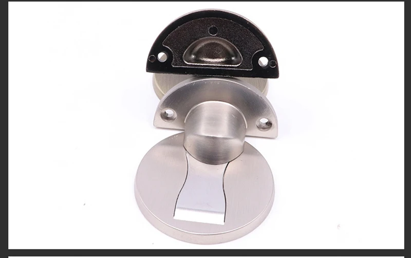 Thickening Magnetic Door Stops Znic Alloy Door Stopper Hidden Door Holders Catch Floor Nail-free Doorstop Furniture Hardware