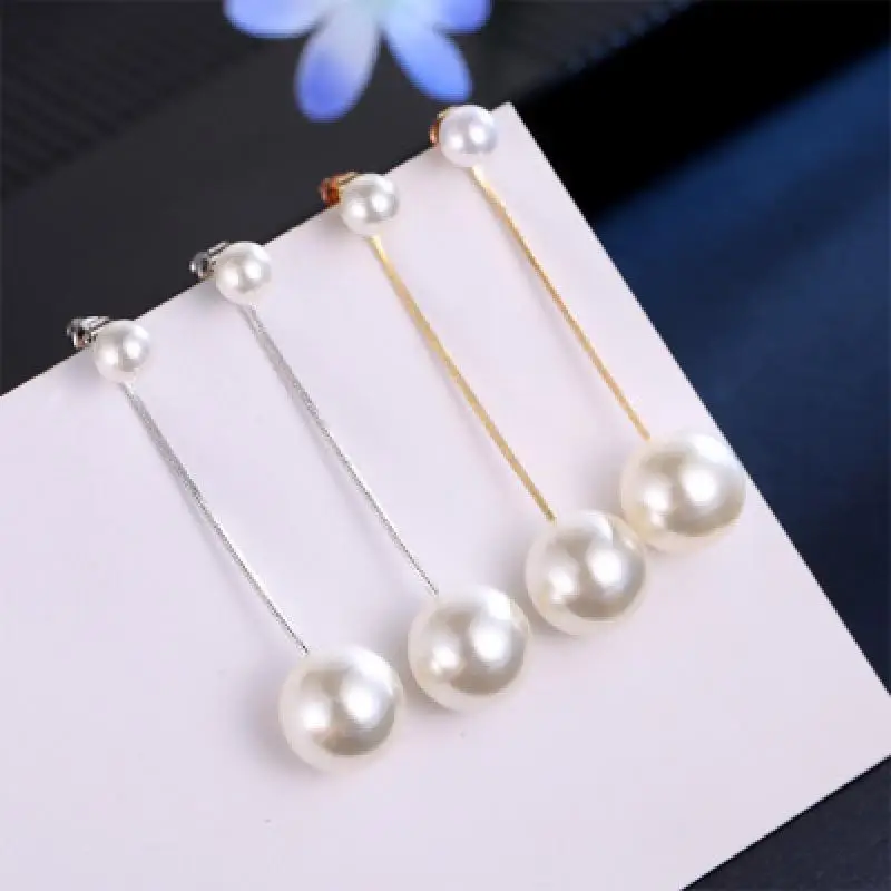 Корейские длинные висячие серьги с кисточками для женщин OL стиль милые Висячие