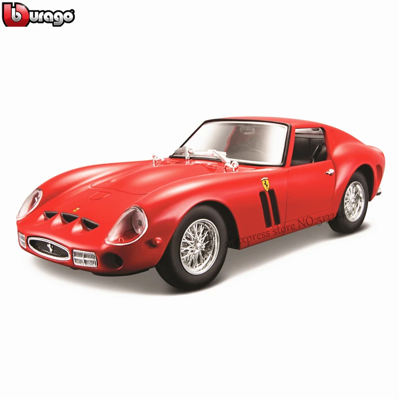 Bburago 1:24 Ferrari 250gto коллекция производитель авторизованный имитационный сплав модель автомобиля ремесла украшение Коллекция игрушек инструменты