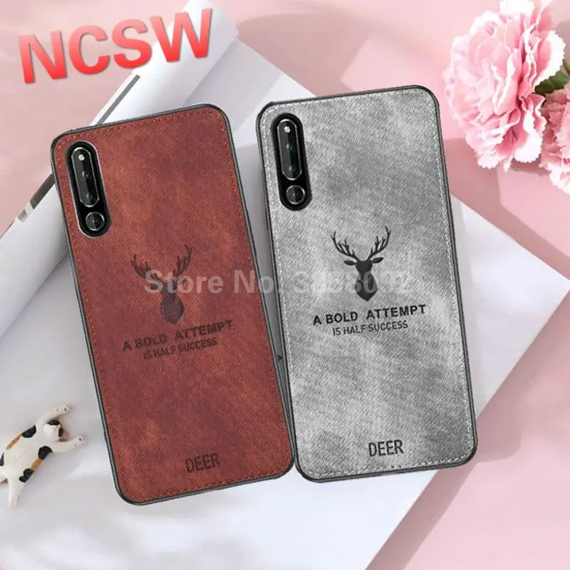 Тканевый чехол для Huawei Mate 30 20 Pro P20 P30 Honor 10 lite 9X 8X 10i 20i 9 P Smart Z Plus 2019 тканевый